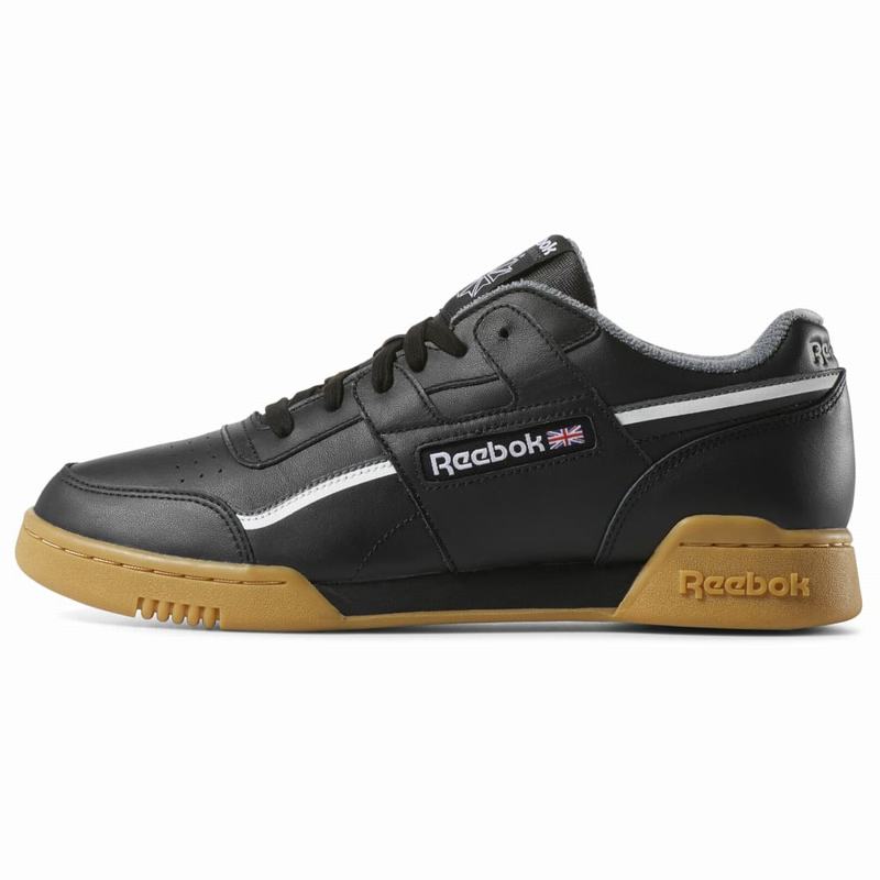Tenisi Reebok Workout Plus Barbati Negrii/Albi Romania FO5033RN